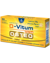 Maisto papildas D Vitum forte OSTEO 1000 (60 tab.) 