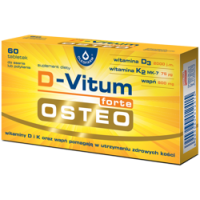 Maisto papildas D Vitum forte OSTEO 1000 (60 tab.) 